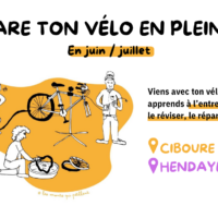 Cet été on se retrouve pour des ateliers en plein air, à Hendaye et Ciboure. Ici les lieux et dates :